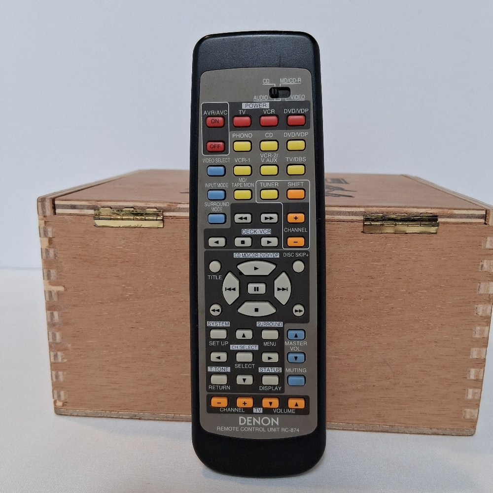 Denon RC-874 Remote Control  EUC